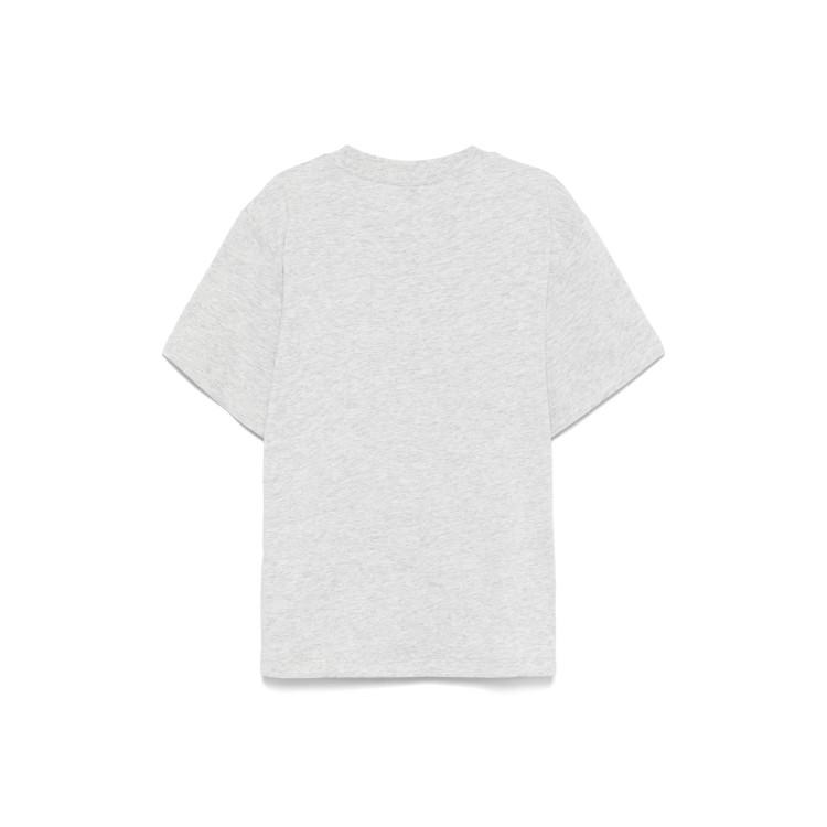 STELLA McCARTNEY T-shirt grigia con stampa e zip frontale bambino