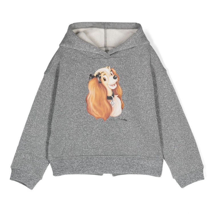 MONNALISA Felpa Lady & The Tramp lamé x Disney