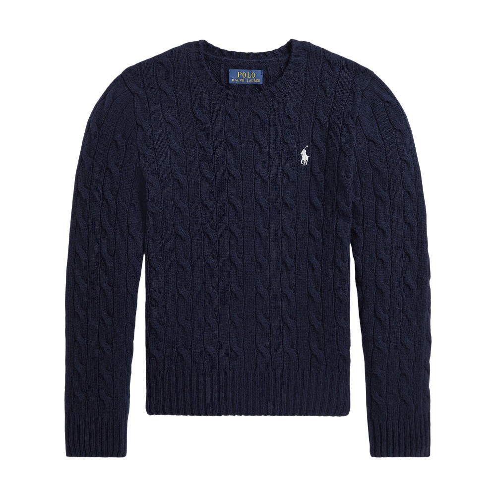 RALPH LAUREN Maglione blu...
