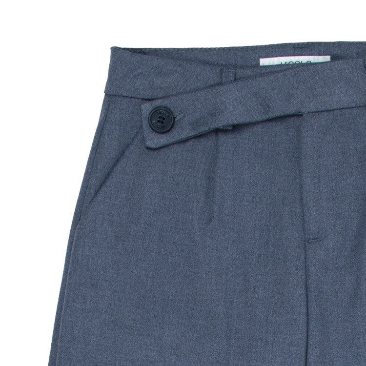 VICOLO Pantalone palazzo grigio bambina