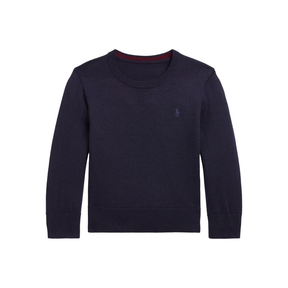 RALPH LAUREN Maglione blu...