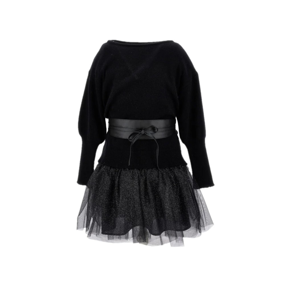 MONNALISA Abito nero con...