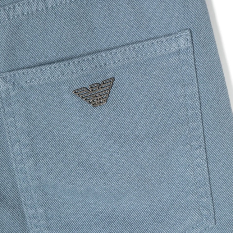 EMPORIO ARMANI Jeans celeste bambino