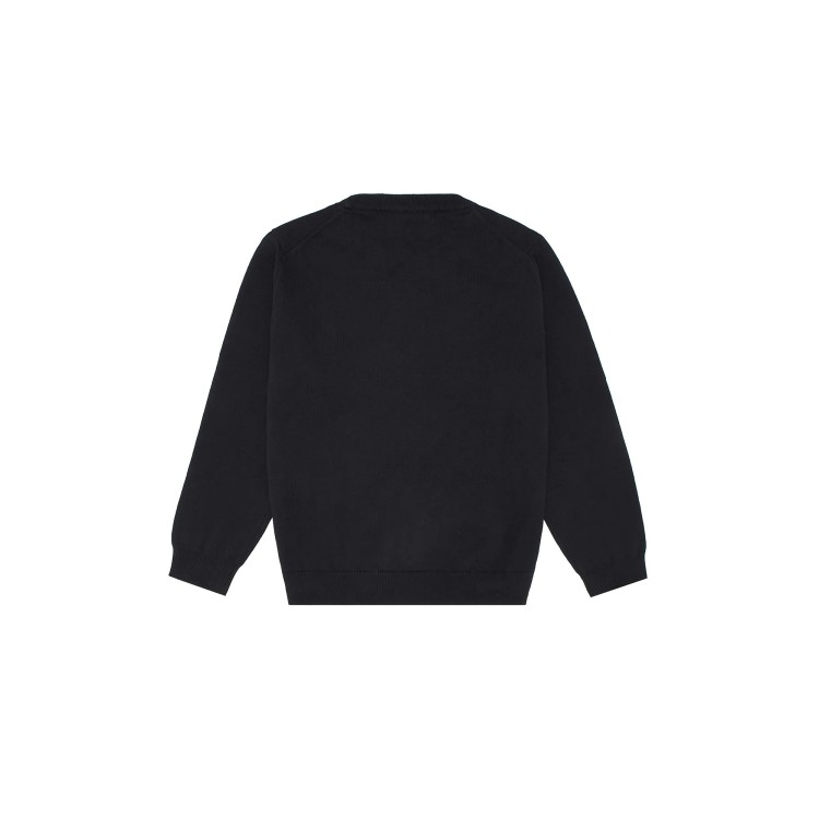 EMPORIO ARMANI Maglione blu navy bambino