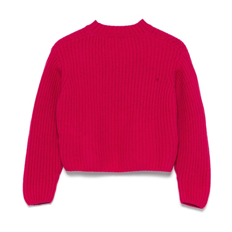 IL GUFO Maglione fucsia bambina