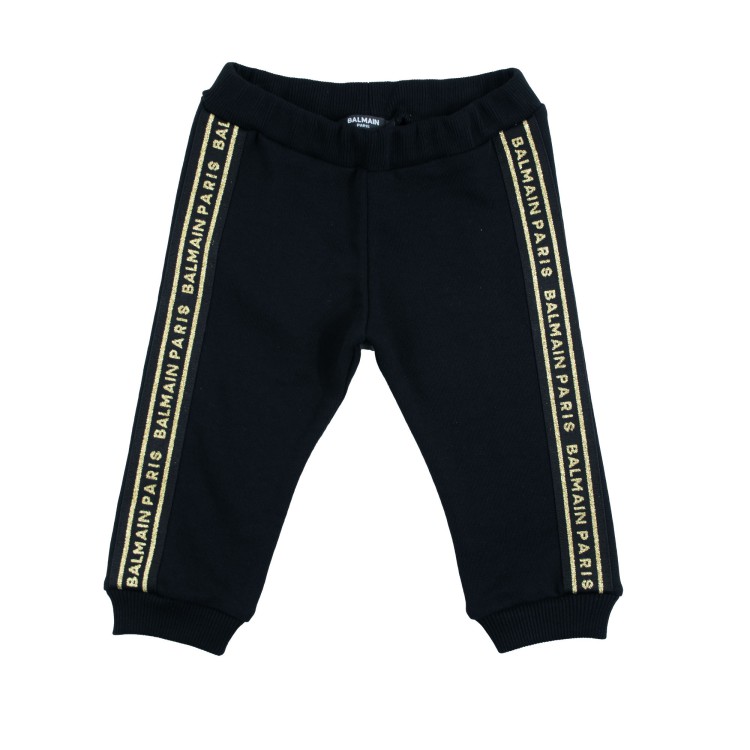 BALMAIN Pantalone nero  neonati