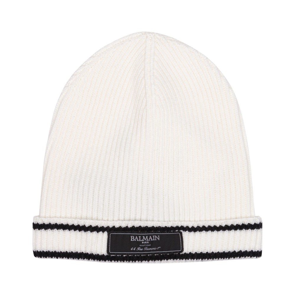 BALMAIN Cappello bianco...