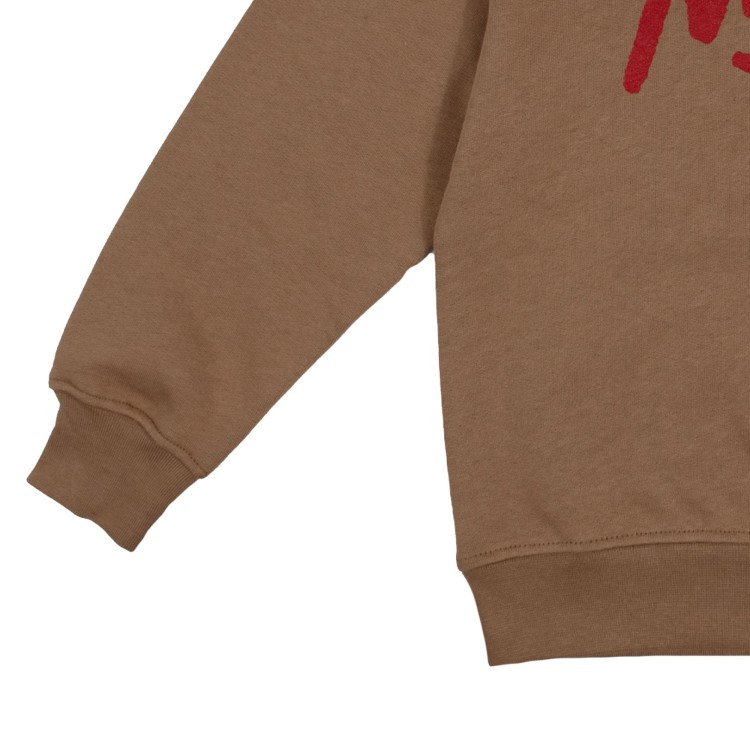 MSGM Felpa girocollo biscotto bambini