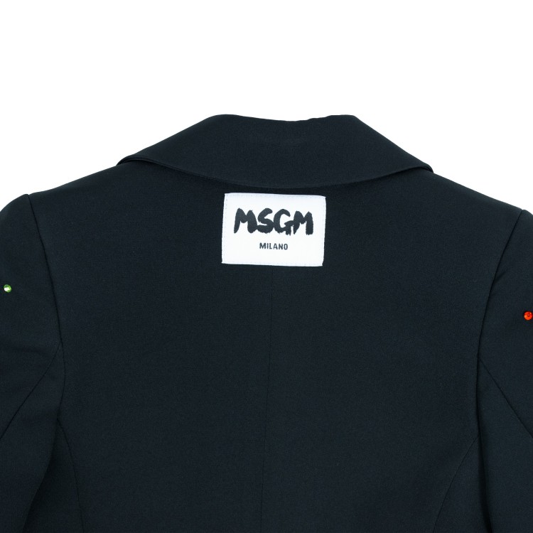 MSGM Giacca nera Bambina