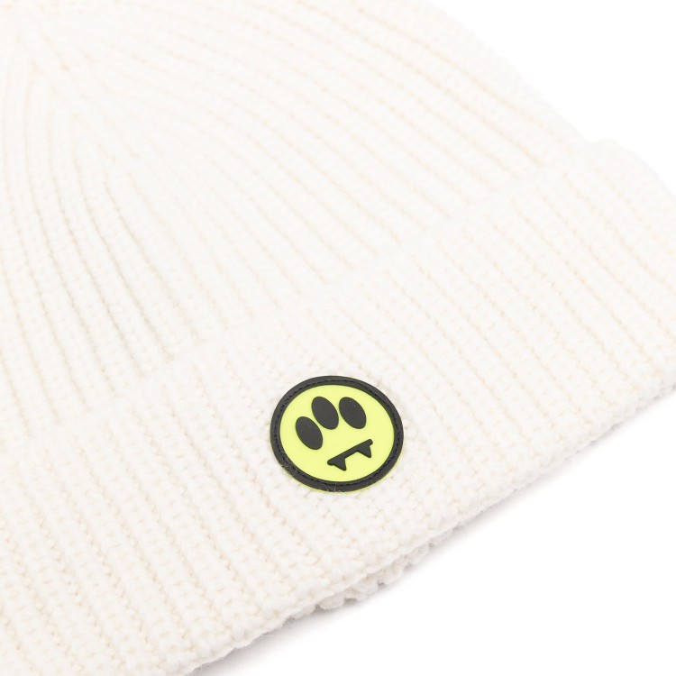 BARROW Cappello con applicazione Smiley a coste