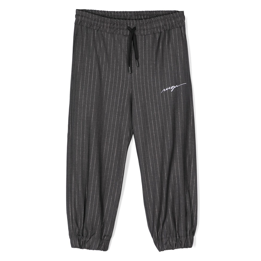 MSGM Pantaloni grigi con...