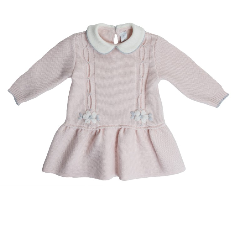COLORI CHIARI Abito rosa neonata