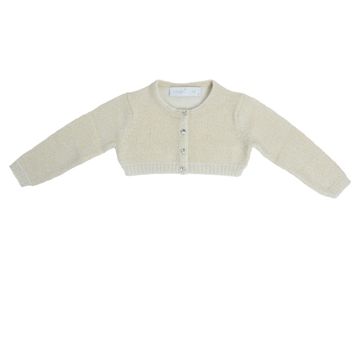 COLORI CHIARI Giacchino  oro neonata