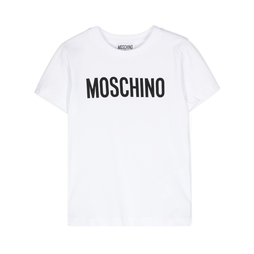 MOSCHINO T-shirt bianca con...