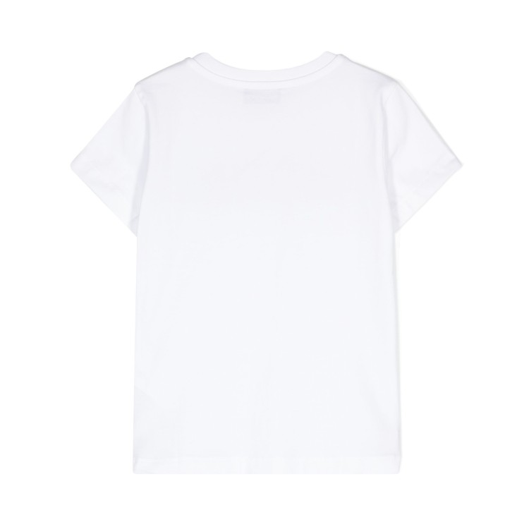 MOSCHINO T-shirt bianca con stampa