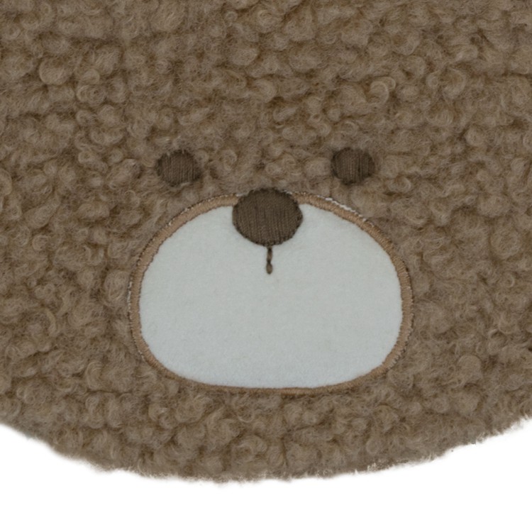 MARLU' Bavetta beige orsetto teddy neonati