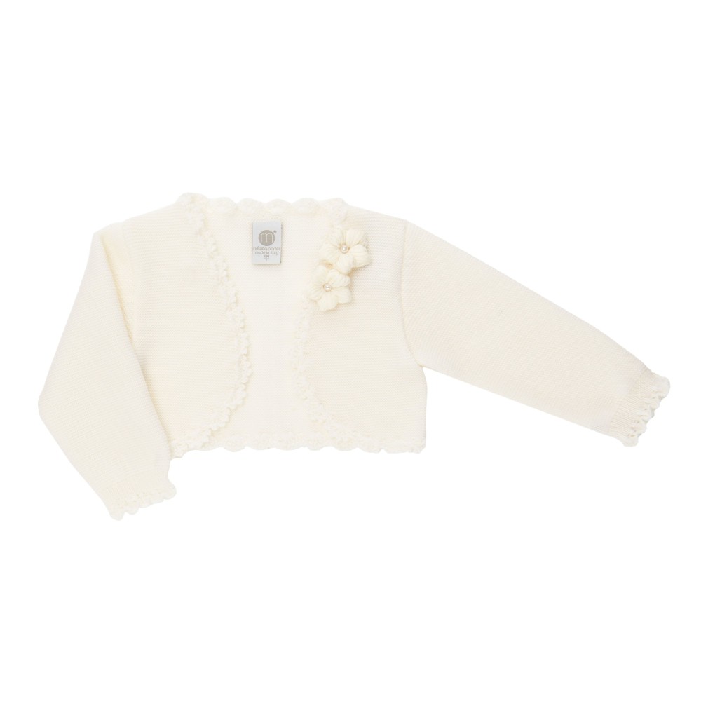 MARLU' Cardigan crema con...
