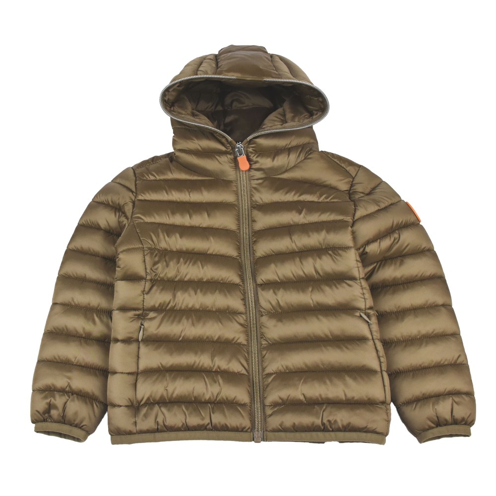 SAVE THE DUCK Piumino verde...