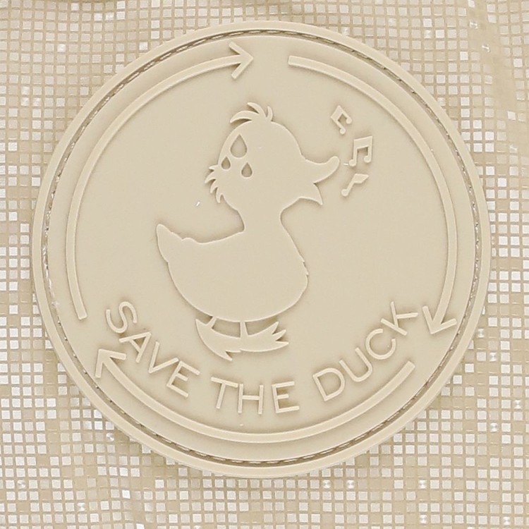 SAVE THE DUCK Giubbino beige imbottito e trapuntato bambina