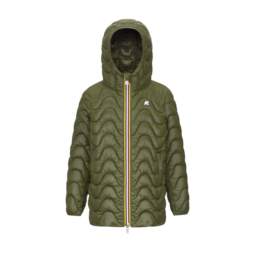 K-WAY Giacca verde con...
