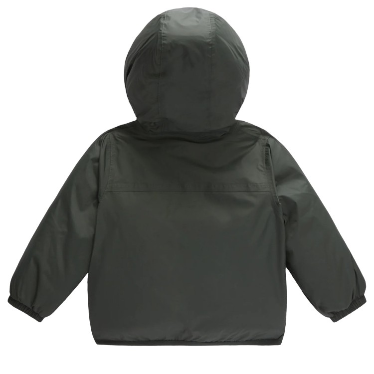 K-WAY Giubotto verde con cappuccio neonati