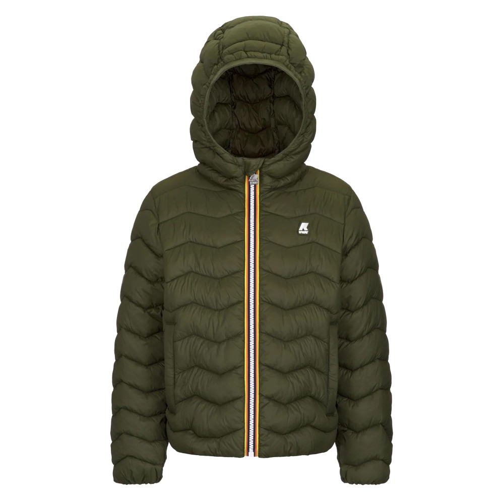 K-WAY Giubotto verde...