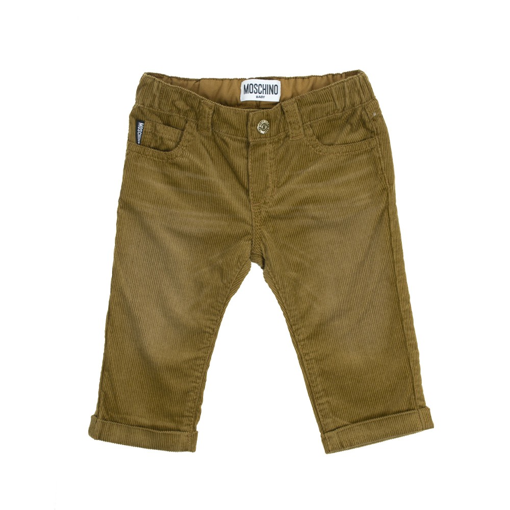 MOSCHINO Pantalone velluto...