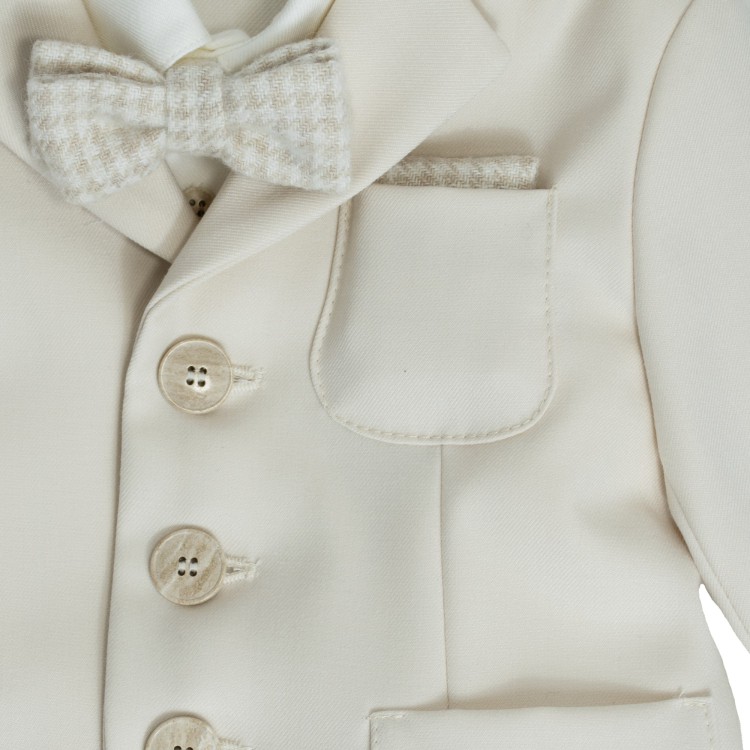 COLORI CHIARI Completo 4 pezzi panna neonato