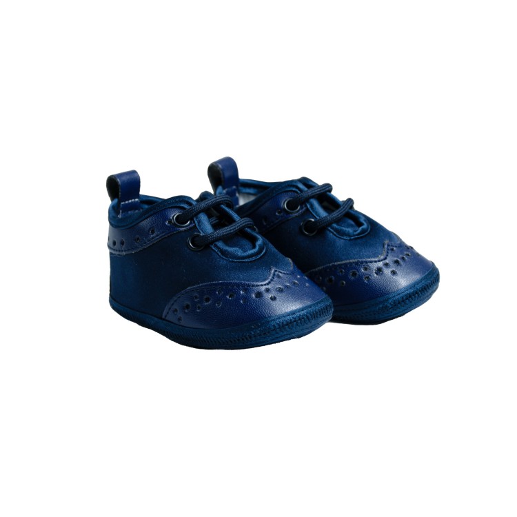COLORI CHIARI Scarpina blu neonato
