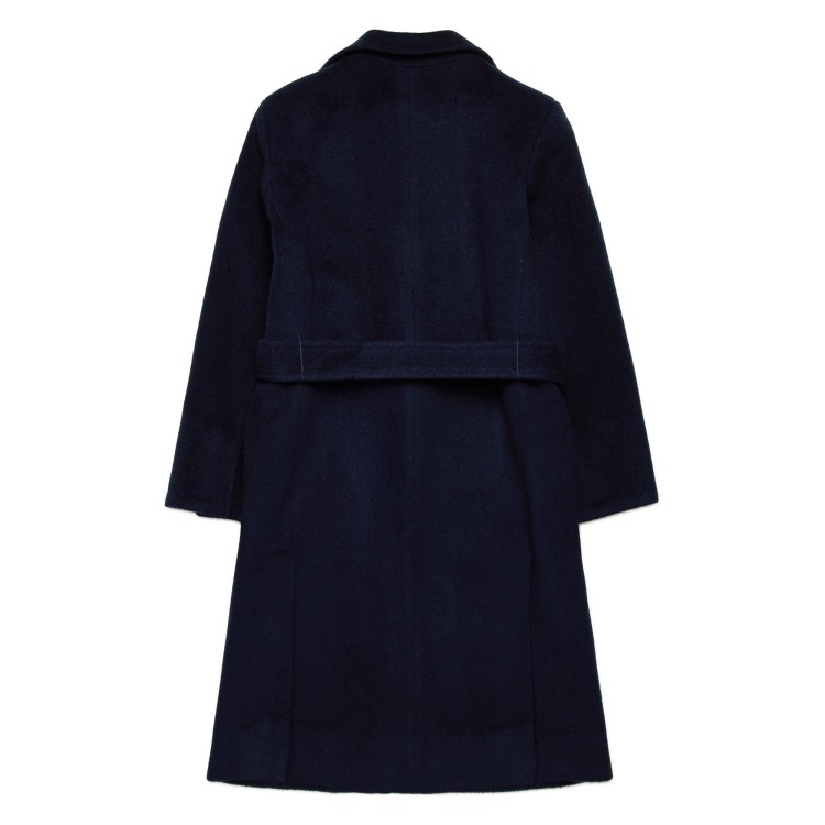 MAX&CO Cappotto di lana blu notte bambina