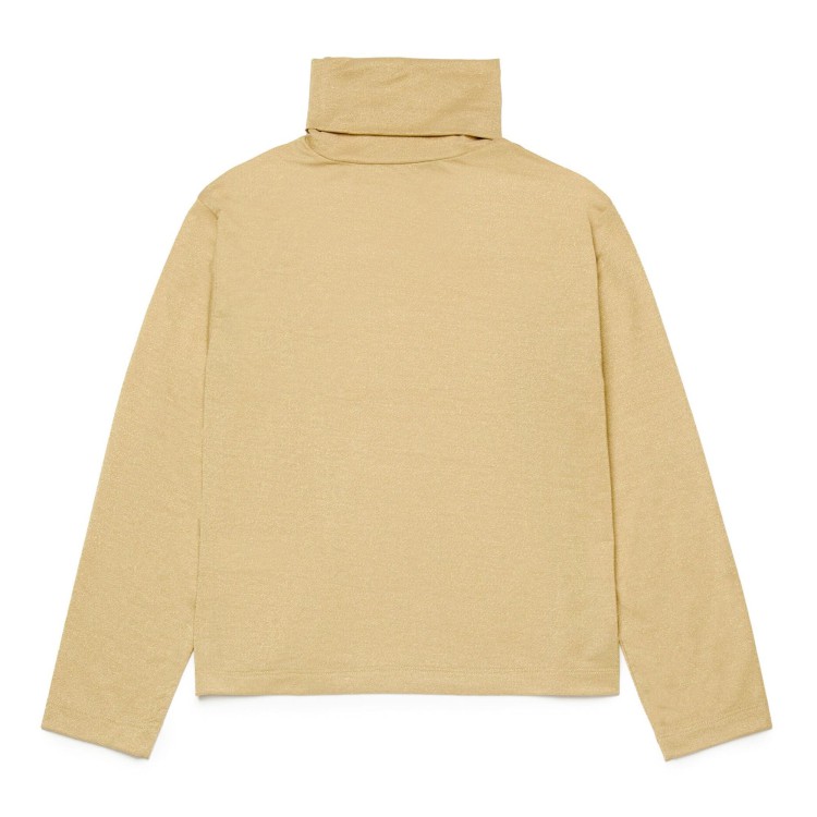 MAX&CO Top oro a collo alto bambina