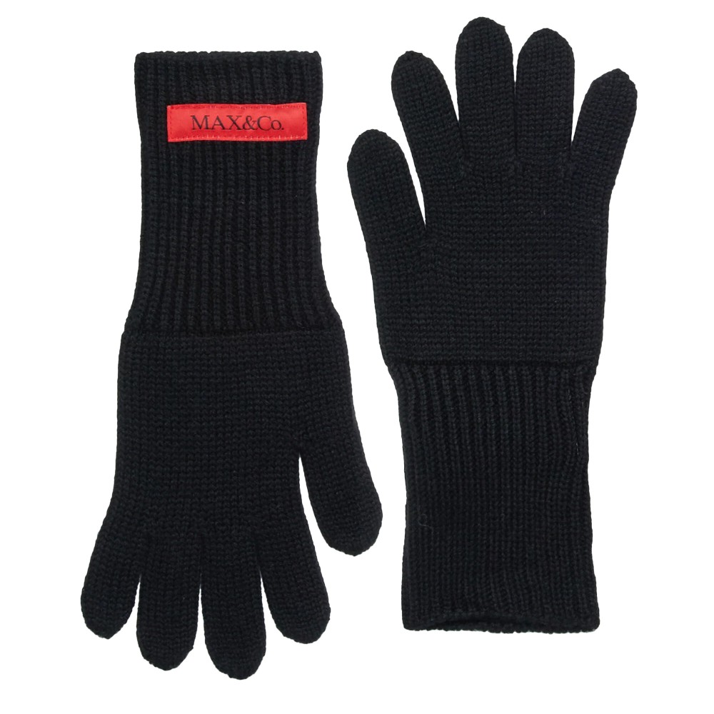 MAX&CO Guanti neri misto...