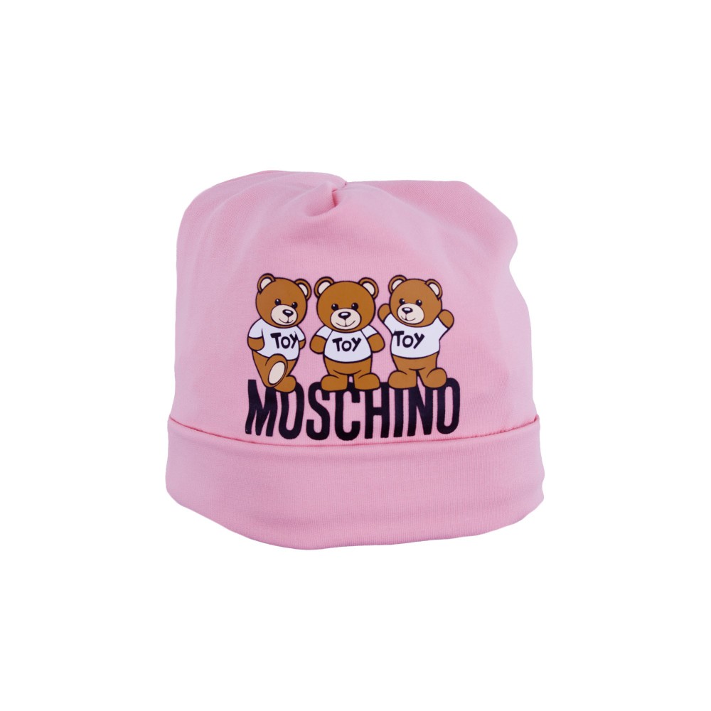 MOSCHINO Cappellino rosa...