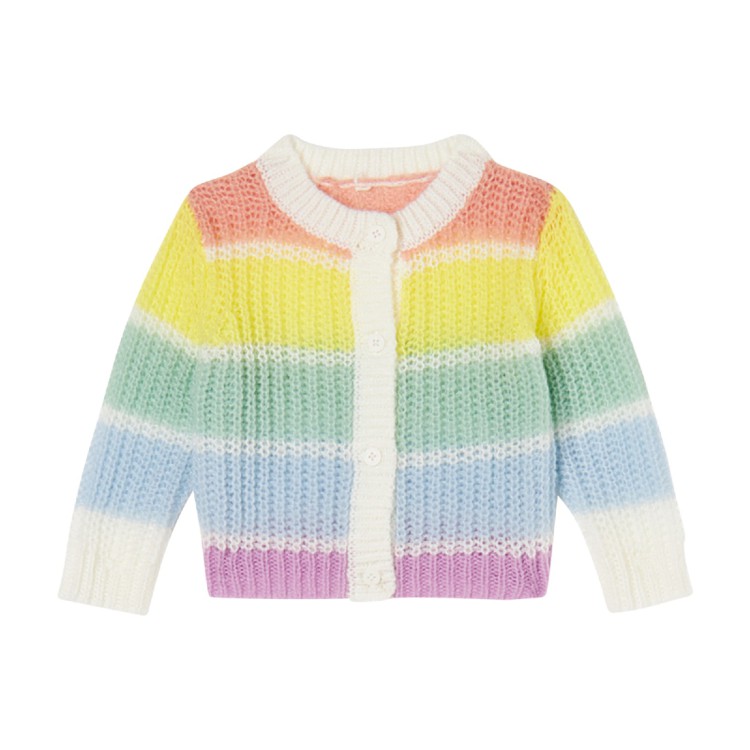 STELLA McCARTNEY Giacca  a fascie colorate neonata