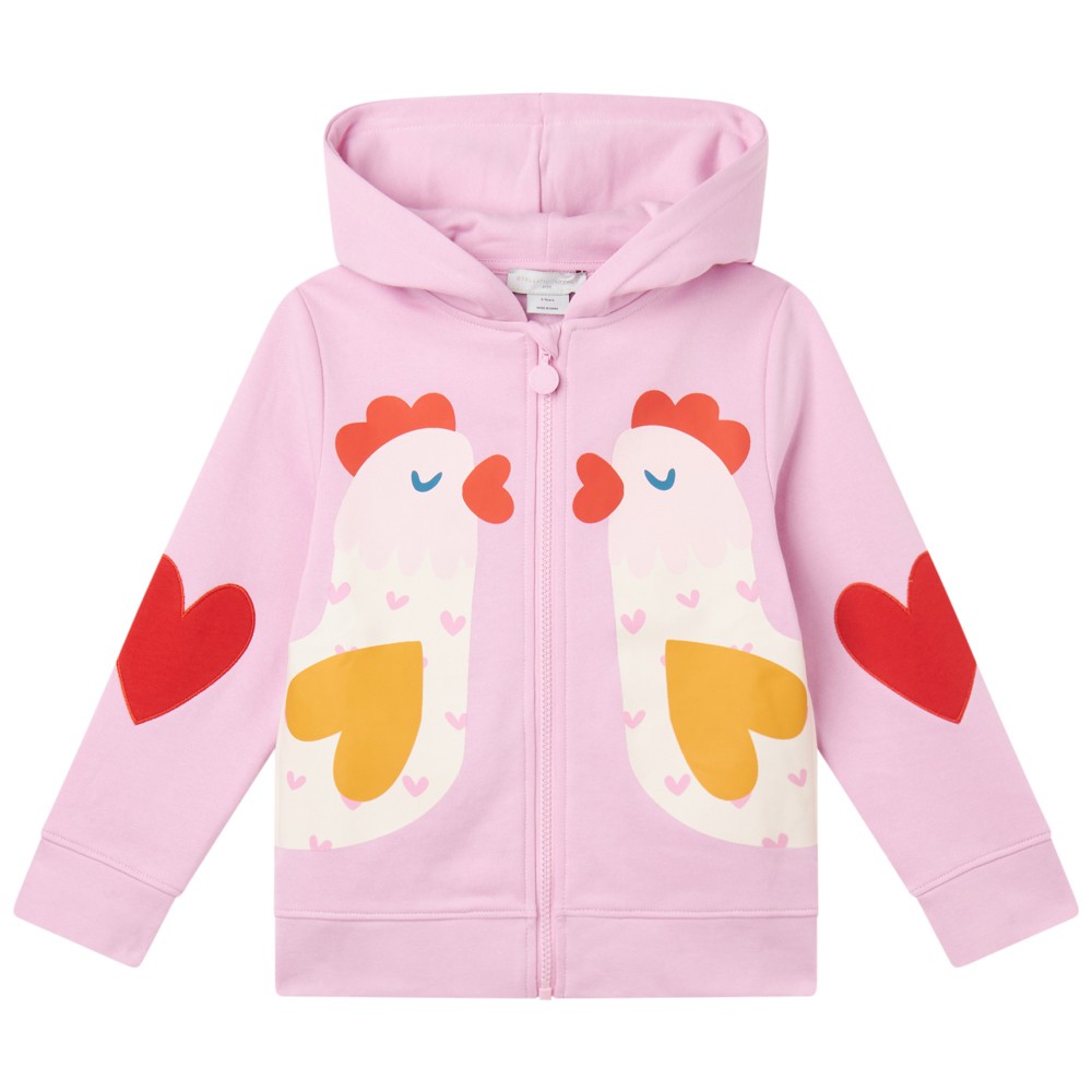 STELLA McCARTNEY Felpa rosa...