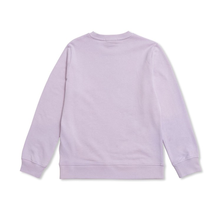 STELLA McCARTNEY Felpa lilla con stampa grafica bambina