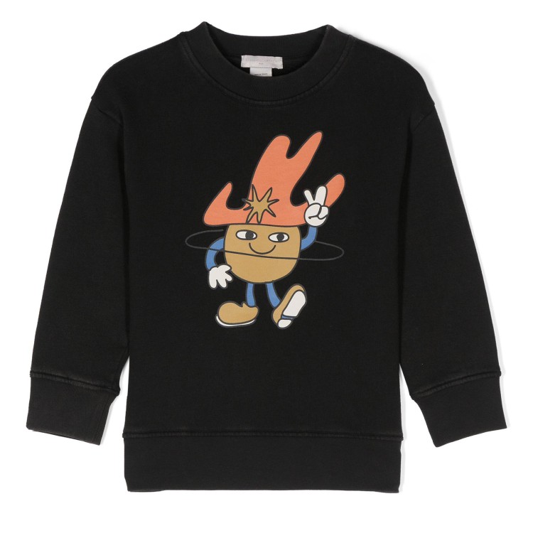 STELLA McCARTNEY Felpa Cosmic Cowboy con stampa bambino