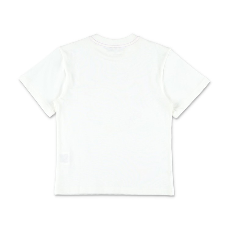 STELLA McCARTNEY T-shirt bianca con stampa bambina