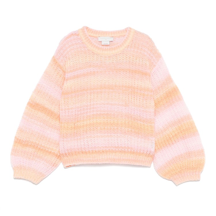 STELLA McCARTNEY Maglione a righe multicolore bambini