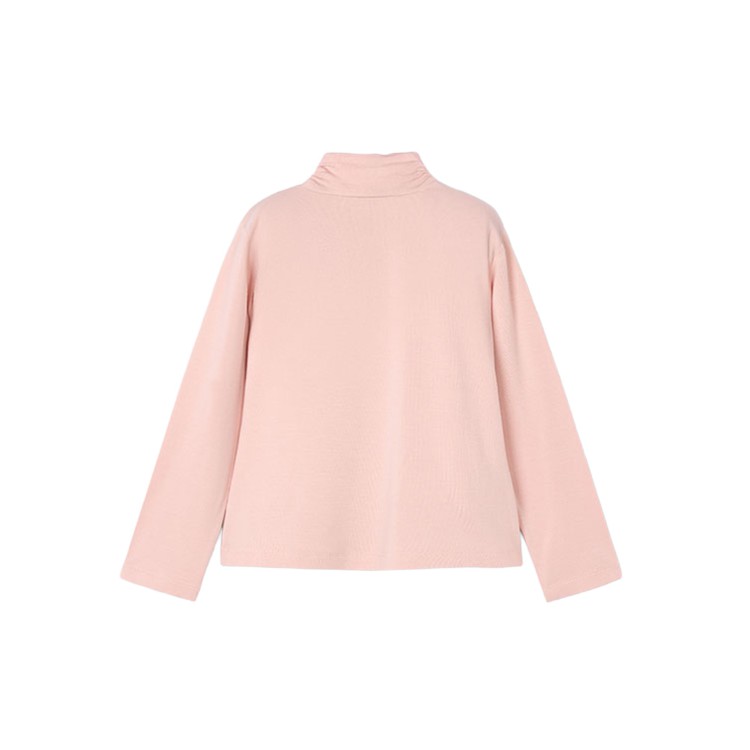 MAYORAL Lupetto rosa con ricamo bambina