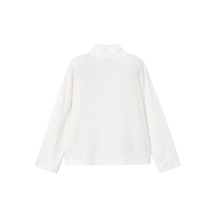 MAYORAL Lupetto panna con ricamo bambina