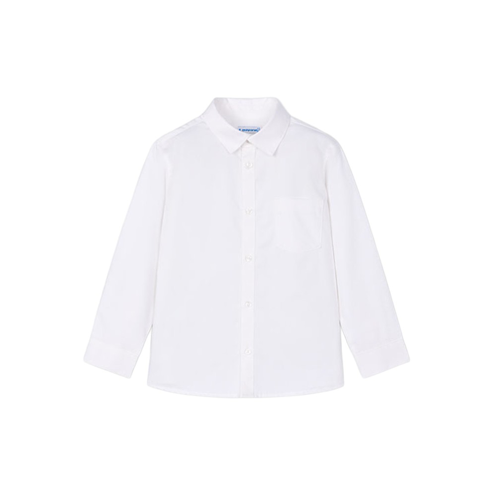 MAYORAL Camicia bianca a...