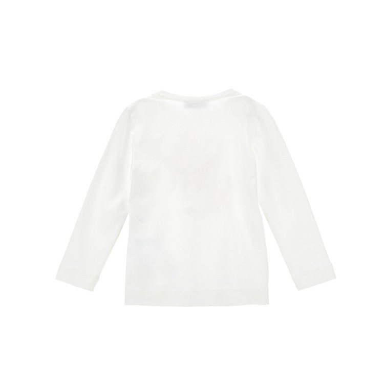 MONNALISA T-shirt bianca Topolino e Minnie bambina