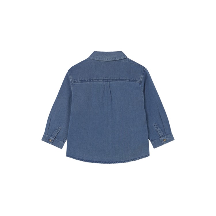 MAYORAL Camicia in denim neonato