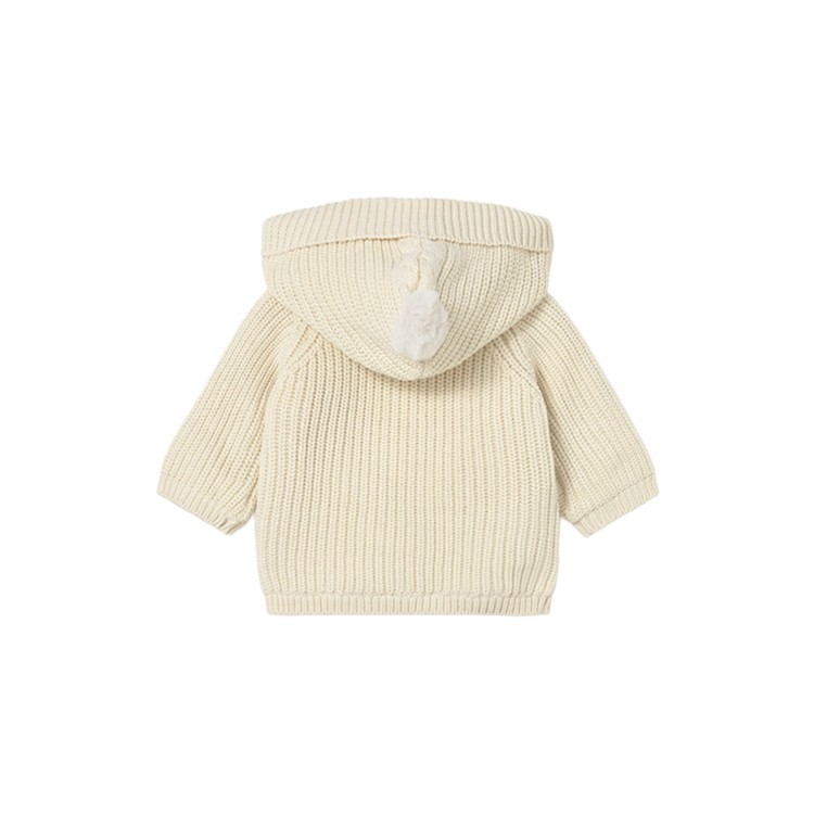 MAYORAL NEWBORN Giaccone crema imbottito neonato