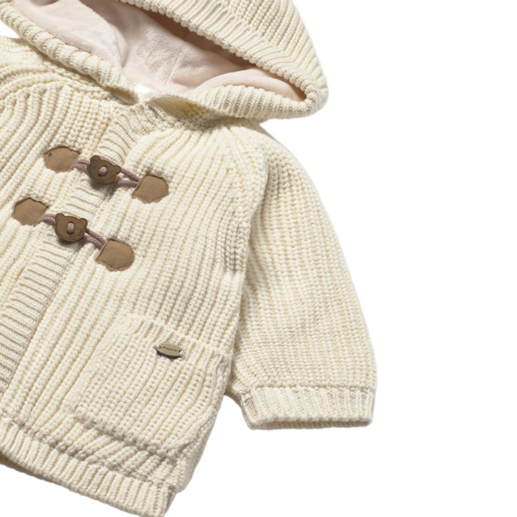 MAYORAL NEWBORN Giaccone crema imbottito neonato