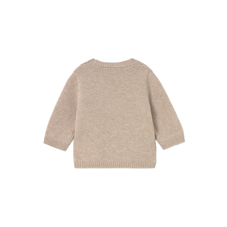 MAYORAL NEWBORN Maglione beige neonati