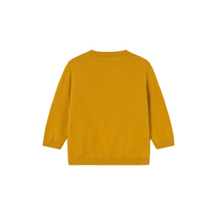 MAYORAL Maglione ocra intarsi neonato