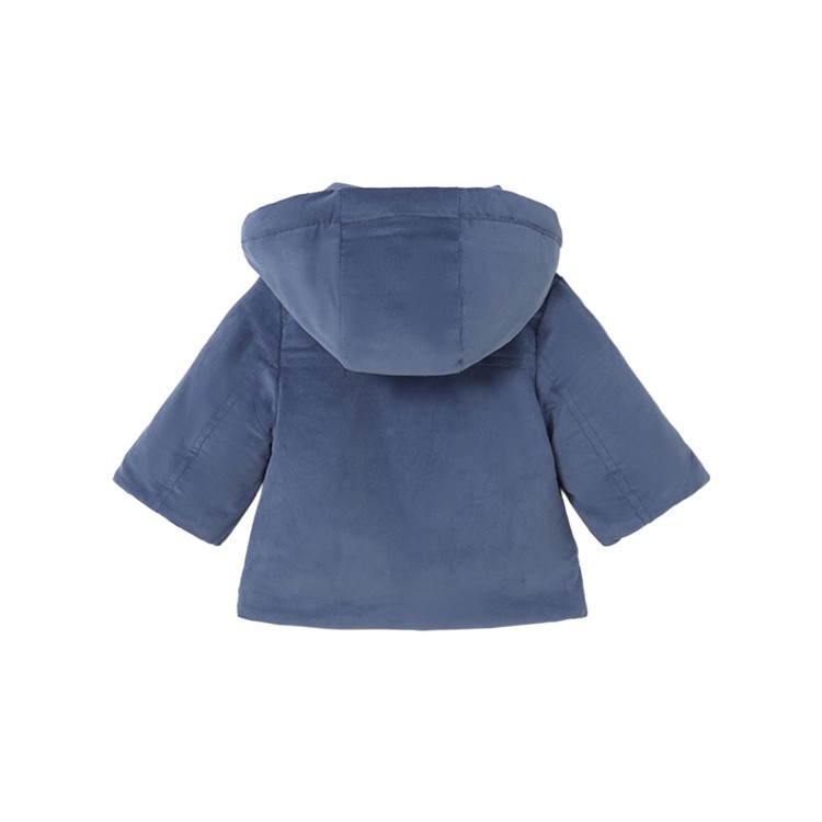 MAYORAL NEWBORN Trench azzurro imbottito neonati