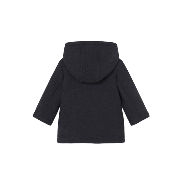 MAYORAL Trench blu con cappuccio neonato